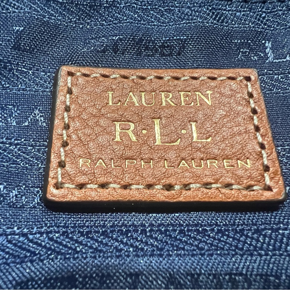 Lauren Ralph Lauren Black and Tan Women's Bag - Picture 4 of 5
